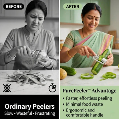 3 in 1 Multi-Functional – Stainless Steel Fruits & Vegetables Peeler