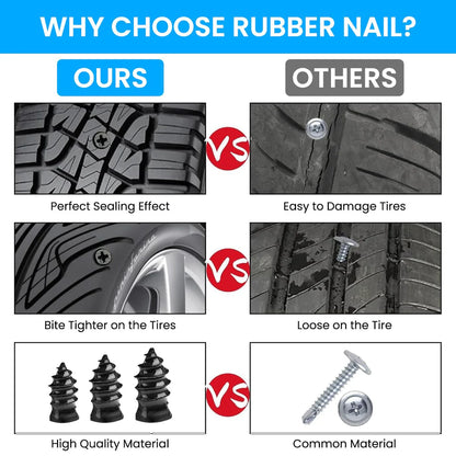 Ultra-Seal™- Tubeless Tyre Repair Rubber Nails Kit | Pack Of 20 Pcs🔥