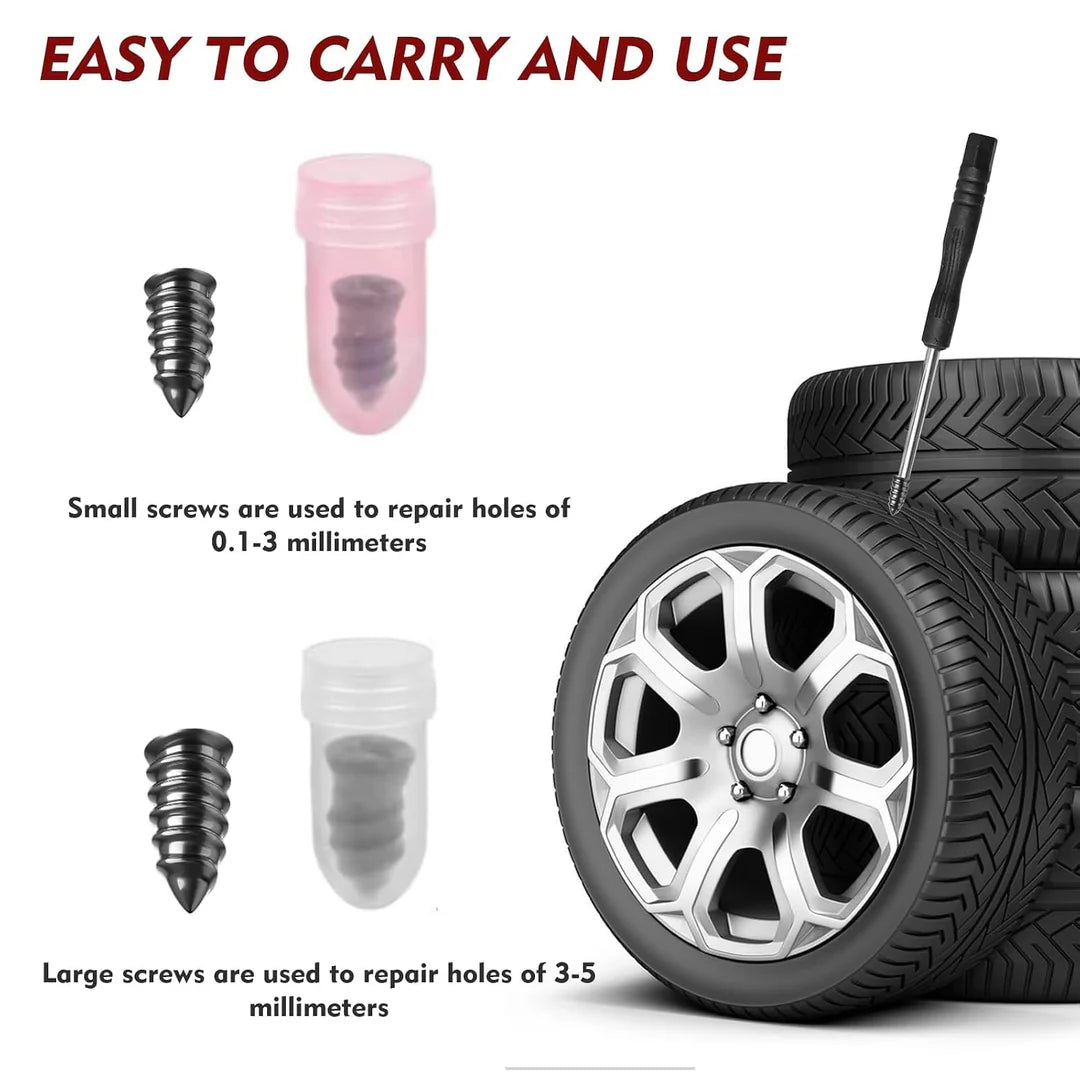Ultra-Seal™- Tubeless Tyre Repair Rubber Nails Kit | Pack Of 20 Pcs🔥