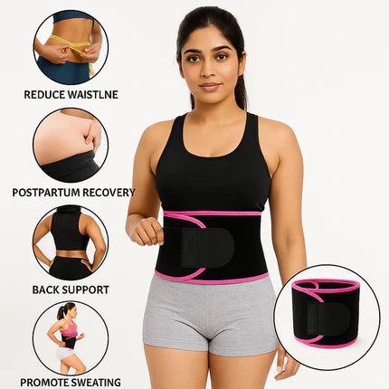 Adjustable Sweat Waist Trimmer Belt