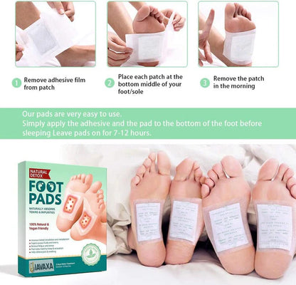 Premium Detox Foot Patches (Pack of 10) Buy 1 Get 1 ( Free )