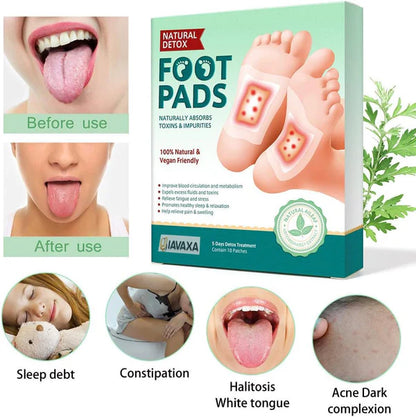 Premium Detox Foot Patches (Pack of 10) Buy 1 Get 1 ( Free )