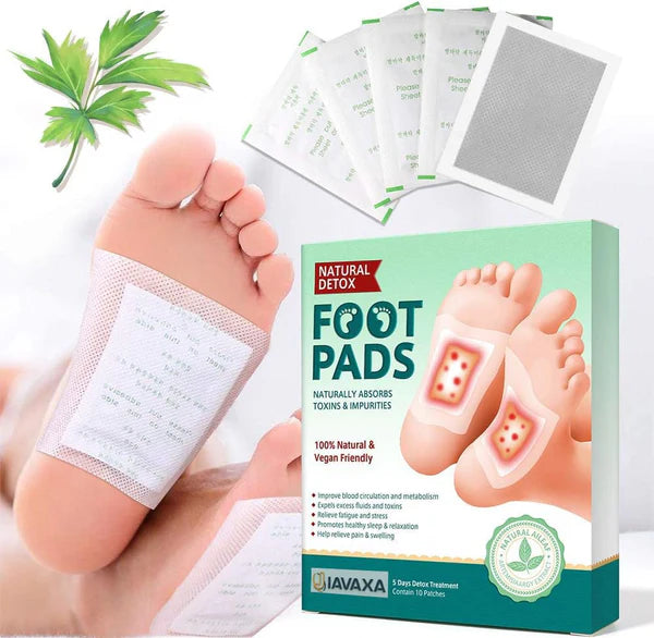 Premium Detox Foot Patches (Pack of 10) Buy 1 Get 1 ( Free )