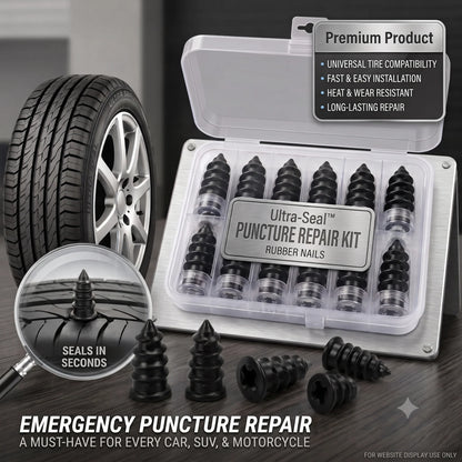 Ultra-Seal™- Tubeless Tyre Repair Rubber Nails Kit | Pack Of 20 Pcs🔥