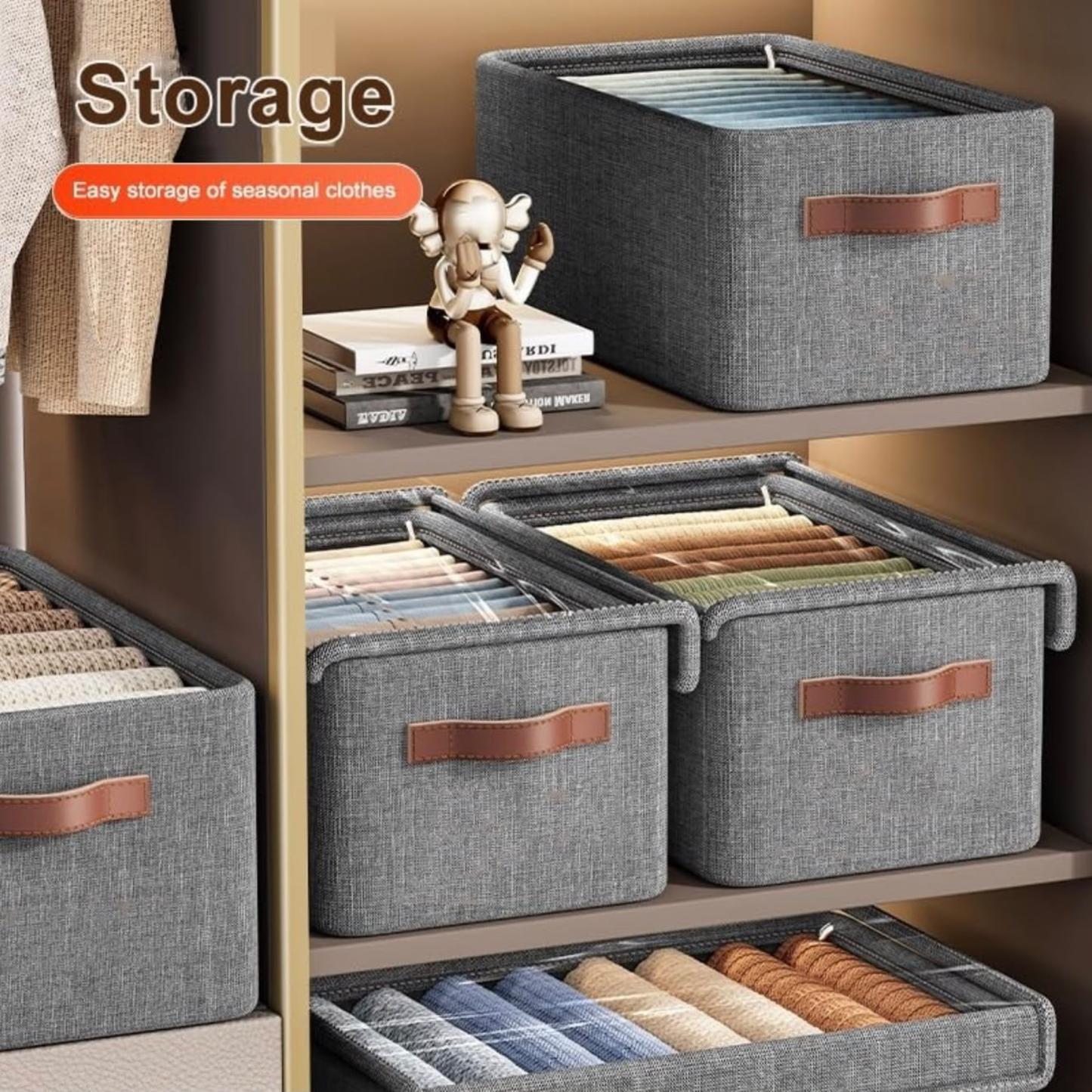 Multi-functional Folding Wardrobe Organizer