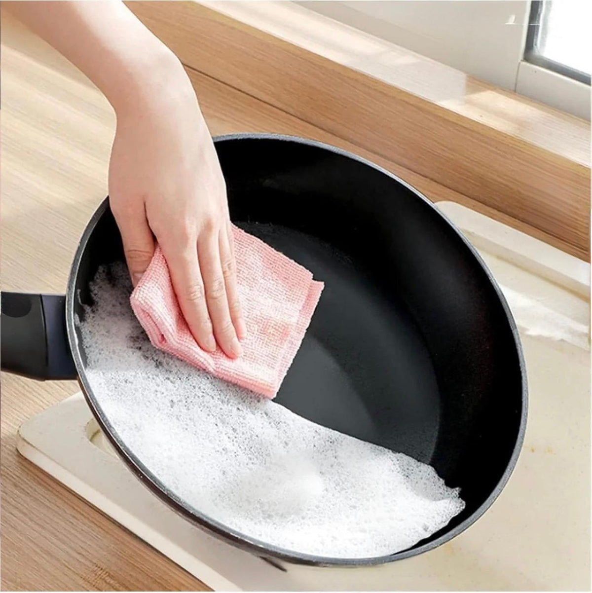 Microfiber Cleaning Cloths – Pack of 6 Box 🔥(20 Pcs Per Box )
