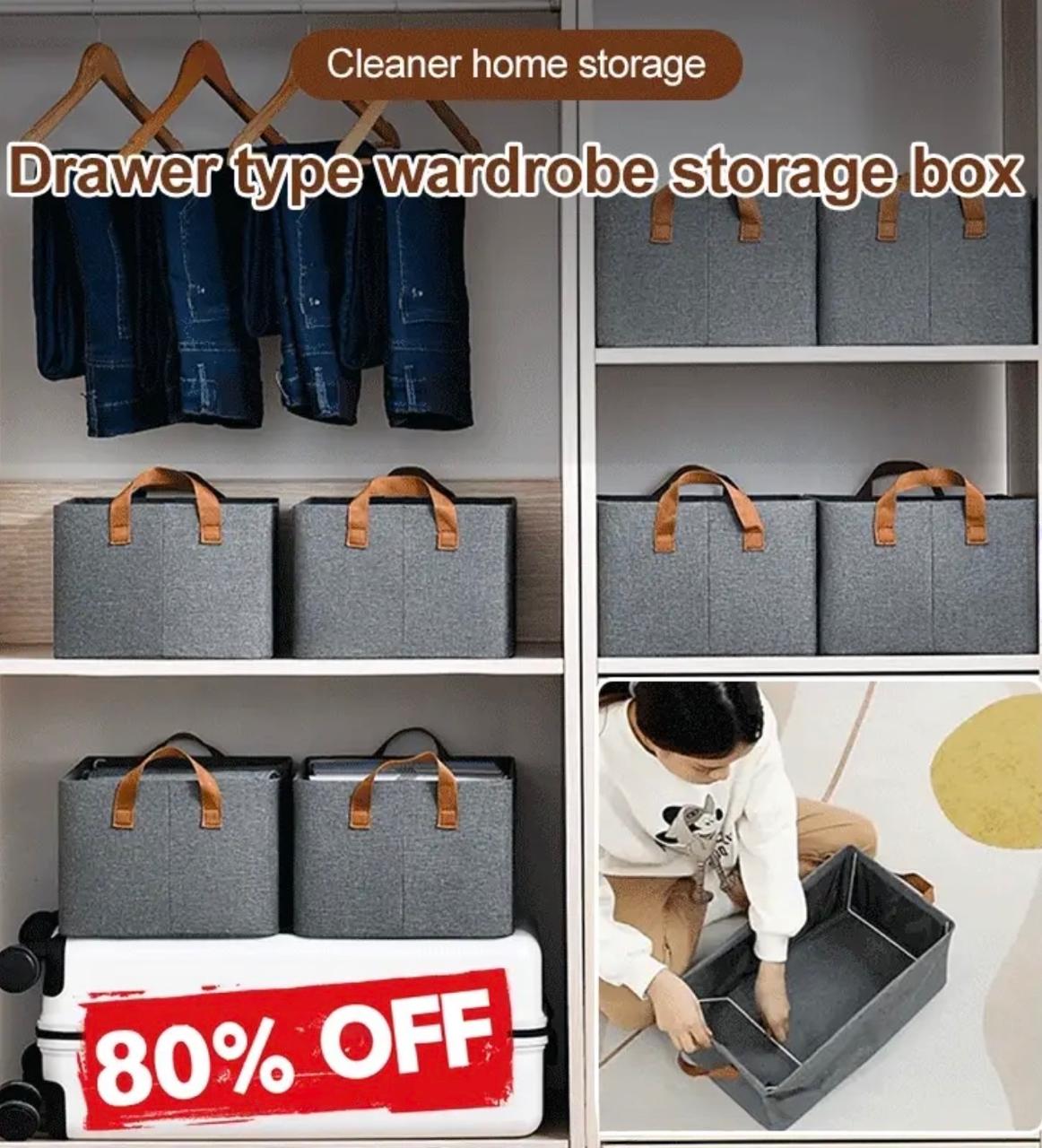 Foldable Clothes Space Organizers – Pack of 6🔥