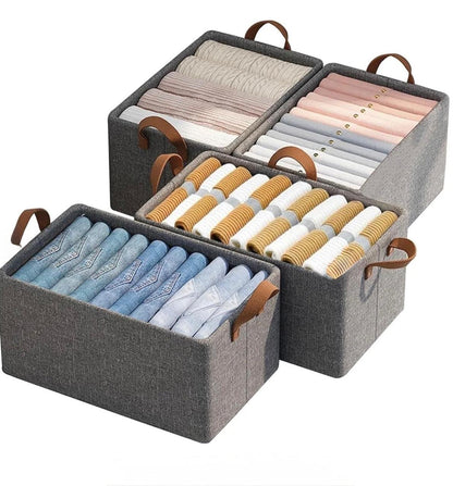 Foldable Clothes Space Organizers – Pack of 6🔥