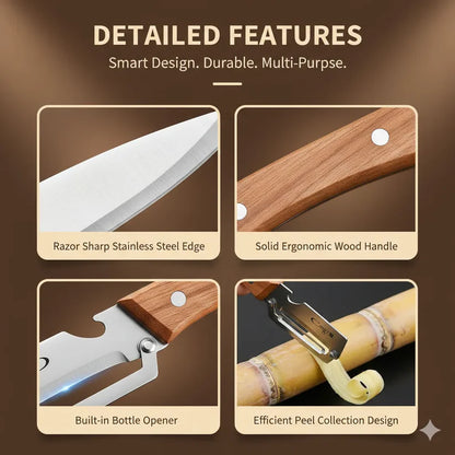 3 in 1 Multi-Functional – Stainless Steel Fruits & Vegetables Peeler